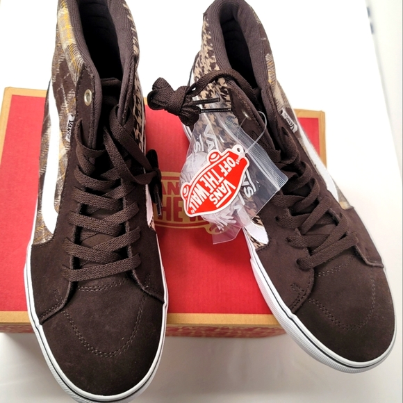 Brown Off The Wall Vans - Picture 4 of 5